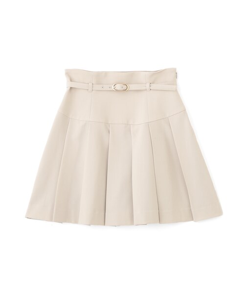 セットアップ対応プリーツミニスカート