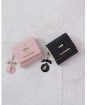 チャーム付きミニウォレット