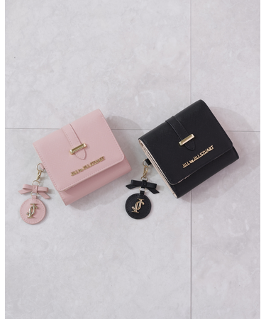 チャーム付きミニウォレット