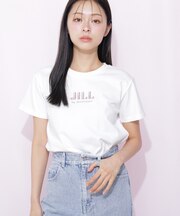 刺繍ロゴTシャツオーガニックコットン
