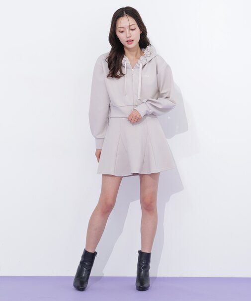 ダイバーセットアップ　ミニスカパン