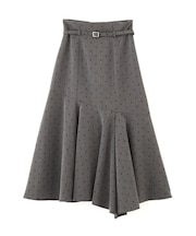 イレギュラーヘムマーメイドスカート