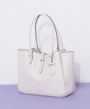 チャーム付き2wayショルダートートバッグ