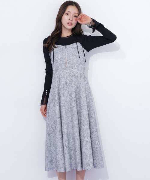 フリルショルダージャンスカ｜ジルバイジルスチュアートの通販｜&mall