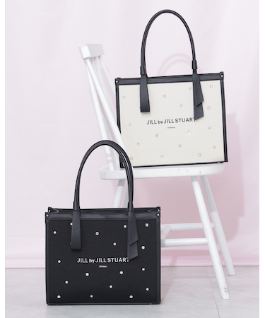 リボンハンドルクラッシートート