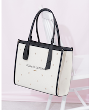 リボンハンドルクラッシートート