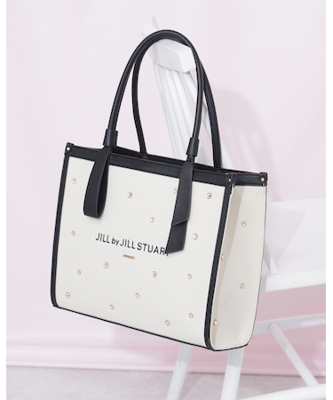 リボンハンドルクラッシートート