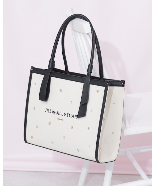 リボンハンドルクラッシートート