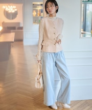 構築パネルワイドデニム