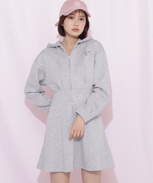 ダイバーフーディーミニワンピース