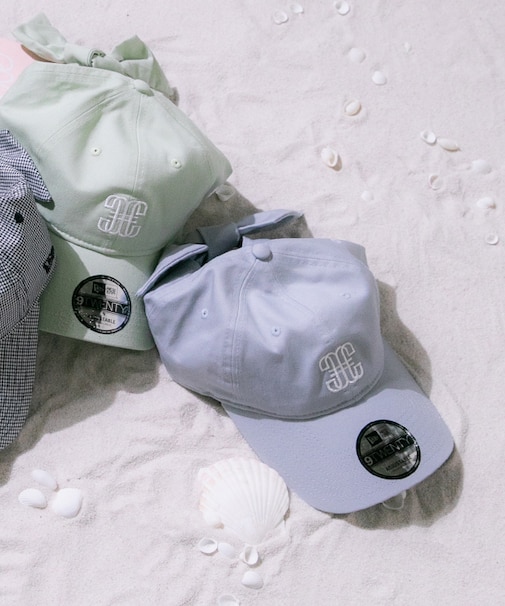 <ニューエラコラボ>バックリボンキャップ