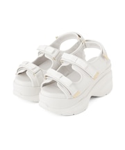 ダブルリボンサンダル