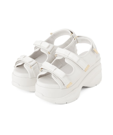 ダブルリボンサンダル