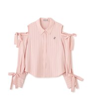 ショルダーリボンシャツ