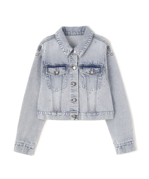 構築パネルデニムジャケット