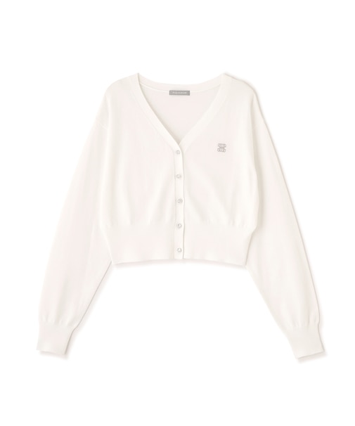 リンクJ刺繍UVカーディガン
