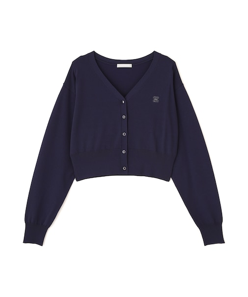 リンクJ刺繍UVカーディガン