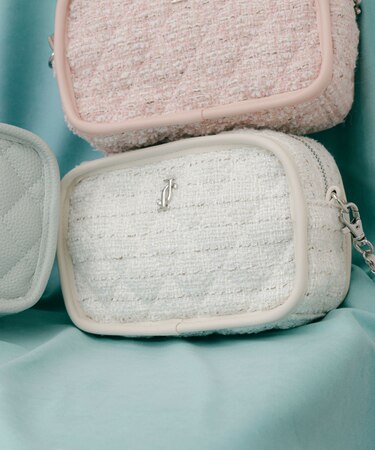 パイピングショルダーバッグ