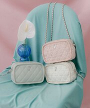 パイピングショルダーバッグ