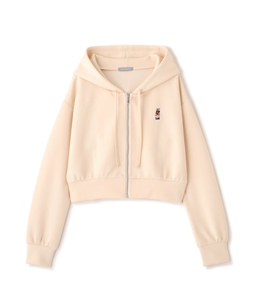 ＜BEARシリーズ＞ワンポイント刺繍パーカー