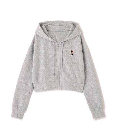 ＜BEARシリーズ＞ワンポイント刺繍パーカー