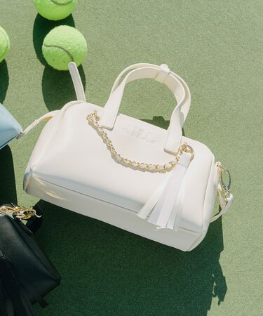 チャーム付きミニボストン