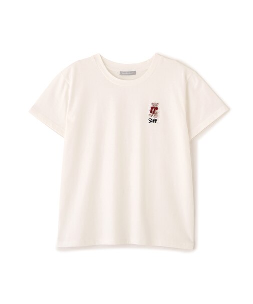 ＜BEARシリーズ＞刺繍Tシャツオーガニックコットン