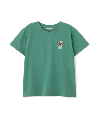 ＜BEARシリーズ＞刺繍Tシャツオーガニックコットン