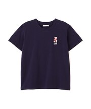 ＜BEARシリーズ＞刺繍Tシャツオーガニックコットン