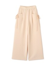 サイドリボンスウェットパンツ