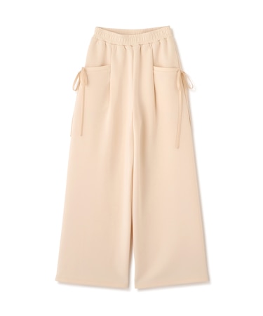 サイドリボンスウェットパンツ