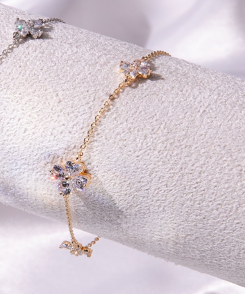 Ｃｕｂｉｃクローバーブレスレット