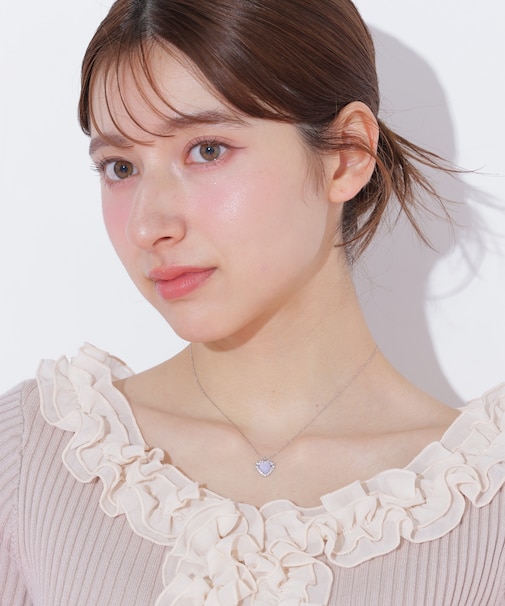 Ｃｕｂｉｃハートネックレス