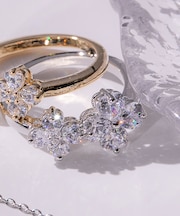 Ｃｕｂｉｃダブルクローバーリング