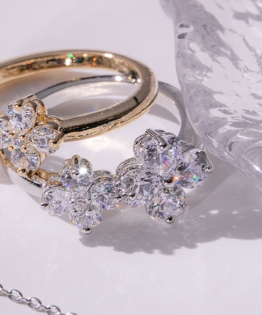 Cubicダブルクローバーリング