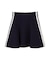 配色ラインレースミニスカート