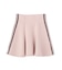 配色ラインレースミニスカート