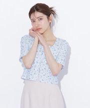 フリルカットソーアンサンブル