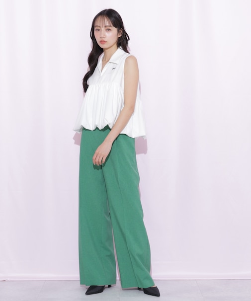 ドライタッチワイドパンツ