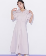 ビッグカラーダイバーロングワンピース