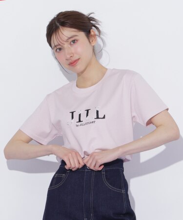 オーガニックコットンビジューロゴＴシャツ