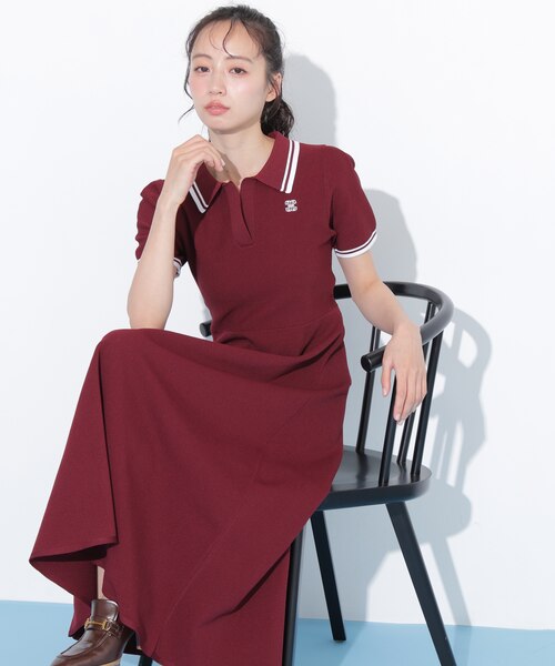 【明後日に出品停止します】ジルバイジルスチュアート　カノコポロシャツワンピース カノコポロシャツワンピース｜ジルバイジルスチュアートの通販｜&mall
