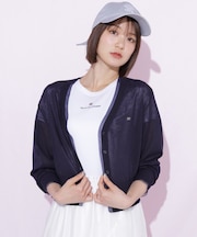 シアートリミングUVカーディガン