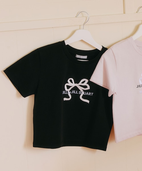 RIBBONシリーズ〉フロントロゴTシャツ｜ジルバイジルスチュアートの