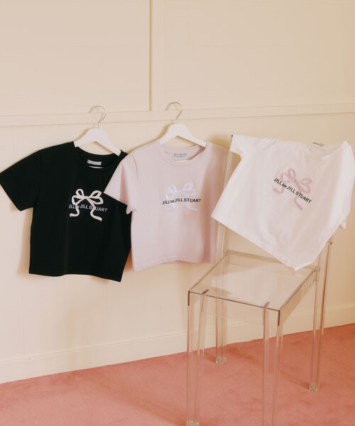 RIBBONシリーズ〉フロントロゴTシャツ｜ジルバイジルスチュアートの