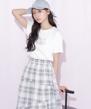 グラデーションストーンロゴTシャツ