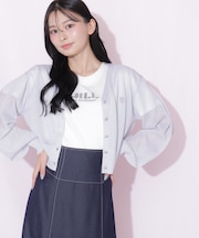 シャイニーシアーカーディガン