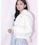 フェイクファー付きペプラムショートダウン 26AW