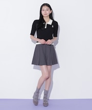 ビット付きショートパンツ