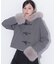 フェイクファー付きショートダッフルコート 26AW